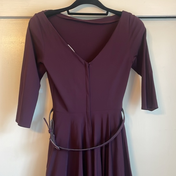 Unique Vintage Plum Dress 6/8 EUC! Perfect for parties - Picture 15 of 16